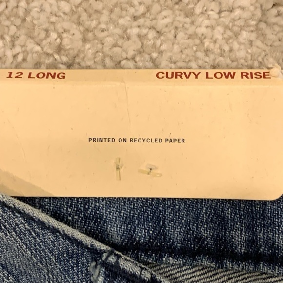 NWT Gap‎ Curvy Low Rise Flared Jeans 12L - Picture 7 of 15